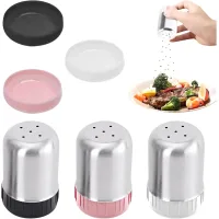 Juego de 3 saleros y pimenteros, molinillos de sal y pimienta de mesa, juego de saleros y pimenteros, salero y pimentero de mesa, dosificador, molinil
