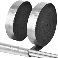 Tubo de espuma aislante autoadhesivo de 5 cm x 10 m para tuberías de calefacción, envoltura de aislamiento térmico para protección contra heladas inve
