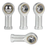 4 piezas de rótula de varilla m12, rodamiento de bolas con rosca interna de acero, extremos esféricos si12t/k-1 para bicicletas, motocicletas y equipo