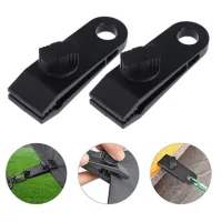 Clips grandes para lonas con asa de bloqueo resistente, 10 clips para lonas resistentes, clips de sujeción para tiendas de campaña, toldos, caravanas