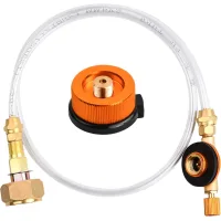 Adaptador de propano, adaptador para bombona de gas propano, convertidor para tanque de camping, adaptador para recarga de gas