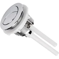 Botón pulsador de doble descarga de repuesto para tanque de agua de baño (38~45 mm)