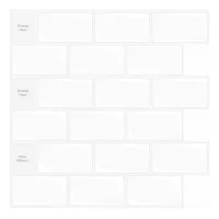 10 piezas de revestimientos adhesivos para salpicadero de cocina, azulejos de pared autoadhesivos para cocina y baño, pegatinas de cocina, 30 x 30 cm