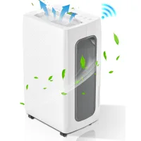Deshumidificador 26 l/día con pantalla led y ajuste de humedad 30–80 %