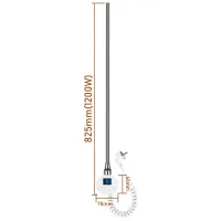 Resistencia para radiador toallero 1200w wifi con termostato, app, temporizador 24h, g1/2, blanco