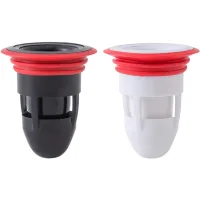 2 tapones antirretorno para desagüe de ducha o baño, con núcleo de alcantarillado y sistema antiolores.