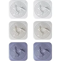 Piezas de tapa antiobstrucción para desagüe de fregadero, tapa de filtro de salida de alcantarillado, tapa de desagüe de baño