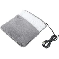 Almohadilla térmica para pies, calentador de pies usb - almohadilla térmica para pies usb - almohadilla térmica para pies desmontable y lavable