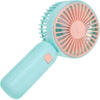Mini ventilador portátil, ventilador eléctrico recargable por usb, mini ventilador eléctrico de escritorio portátil