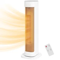 Calefactor eléctrico de 2000 w, 3 modos, termostato ajustable, seguridad