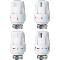 Cabezal termostático m30 x 1,5 – ajuste antihielo – fácil instalación – compatible con sistemas de calefacción m30 x 1,5