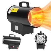 Calefactor de gas para obra 10 kw lpg, alta potencia para garaje, taller, nave y obra