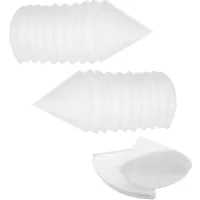 Pack de 20 filtros cónicos dn 125, longitud 180 mm, filtro de malla g4 para sistema de ventilación..