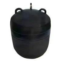 Obturador inflable para tuberías dn50-600 (2-10 pulgadas), tapón de prueba de presión con tubo de extensión 1m, dn225-250mm, caucho natural..