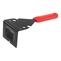 Extractor de molduras resistente, herramienta multifunción para quitar suelos de madera, zócalos, marcos de puertas, azulejos, clavos (rojo)..
