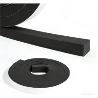 Junta de espuma de goma autoadhesiva, 2 m de largo, 25 mm de ancho x 20 mm de grosor, aislamiento acústico para puertas y ventanas, negro..