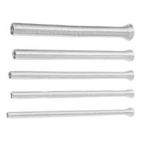 Muelle curvador para tubos de cobre, 5 piezas, aleación de zinc-aluminio, 1/4'', 5/16'', 3/8'', 1/2'', 5/8'', 210 mm..