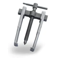 Extractor de garras dobles para rodamientos y engranajes 75 mm, acero al carbono templado, apertura 18-50 mm, garras finas 2 mm..
