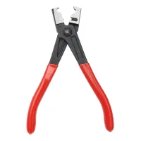 Alicates para abrazaderas clic-r, acero de alto carbono, 17 cm, apertura máx. 2,8 cm, mango ergonómico, 1 unidad..