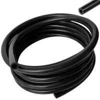 Manguera de silicona de 3 m (diámetro interior 4 mm, diámetro exterior 8 mm) para vacío, refrigeración y admisión de aire..