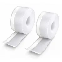 2 x 5 m cinta adhesiva selladora de 35 mm para puertas y ventanas, burlete aislante antifrío y anticorrientes, silicona..