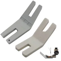 2 placas gruesas para máquina de coser, guía prensatelas para dobladillos y tejidos gruesos, vaqueros..