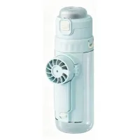 Botella multifunción 690ml ventilador vaporizador extraíble recargable usb doble bebida para colegio viaje