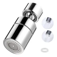 Extensión de aireador de agua giratorio, aireadores de grifo giratorios de 360°, aireador de grifo ahorrador de agua m22/m24