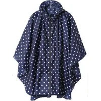 Capa impermeable con capucha y cremallera, modelo unisex