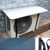 Cubierta antipolvo para aire acondicionado exterior - impermeable, protección uv y aislamiento - adecuado para unidades de 3 hp - 110x55 cm