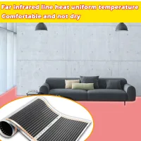 Lámina de calefacción por infrarrojos suelo radiante eléctrico 50x200cm set 220 w/m² suelo radiante 1 m²
