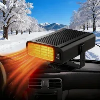 Calefactor portátil para coche - 12v 150w, calefactor de invierno para coche, función anticondensación y descongelación.