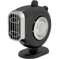 Mini calefactor portátil usb de 12 v (negro), adecuado para la oficina, el coche y uso en interiores, con ventilador pequeño.