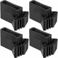 Patas de goma antideslizantes para escaleras - juego de 4 piezas - duraderas y estables - fáciles de usar