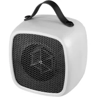 Calefactor portátil cerámico 500 w con protección contra sobrecalentamiento, para oficina, estudio, dormitorio, blanco.