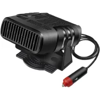 Calefactor y desempañador portátil para parabrisas de coche de 200 w y 12 v.