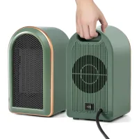 Calefactor eléctrico portátil, calefactor pequeño, cerámica ptc de bajo consumo, calefacción silenciosa, 1200 w, respetuoso con el medio ambiente.