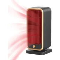 Calefactor de oficina | calefactor cerámico ptc rápido, estabilidad de temperatura inteligente, silencioso y portátil.