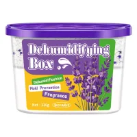 Deshumidificador, juego de 6, aroma a lavanda | ambientador, absorbente de humedad, ideal para cocinas y armarios