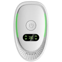 Purificador de aire, ambientador y desodorizante silencioso, elimina olores de humo, purificador de aire para dormitorio con enchufe europeo.