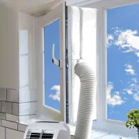 Kit de sellado de ventanas de 400 cm para aires acondicionados portátiles, accesorio para aires acondicionados portátiles, compatible con unidades