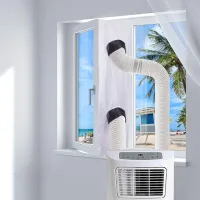 Junta de ventana de 400 cm para aires acondicionados portátiles, kit de sellado para aires acondicionados portátiles, kit para aires acondicionados