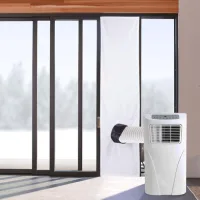 Junta de ventana de 300 cm para aires acondicionados portátiles, kit de sellado para aires acondicionados portátiles, kit para aires acondicionados