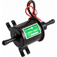 Bomba de combustible eléctrica de 12 v hep-02a, bomba de combustible eléctrica de baja presión de 3 a 6 psi para todos los automóviles