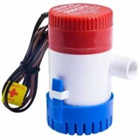 Bomba sumergible de 1100 gph – caudal de 84 l/min – voltaje de 12 v – cuerpo de nailon de alta resistencia – para aplicaciones marinas exigentes