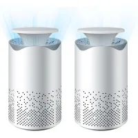 Purificador de aire para dormitorio, paquete de 2 - purificador de aire para el hogar, filtro de aire para el hogar,