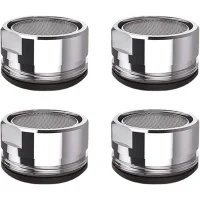 4 uds grifo aireador m24 grifo de acero inoxidable filtro grifo aireador cocina baño grifo filtro