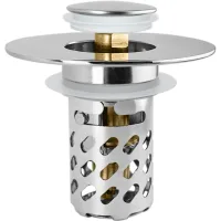 Tapón universal emergente para fregadero de baño, filtro de drenaje antibloqueo y antiobstrucción, acelera el drenaje de la bañera y el fregadero de l