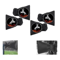 Juego de 4 fundas para grifos de exterior, impermeables y resistentes a las heladas, protección invernal para grifos - 15x18cm