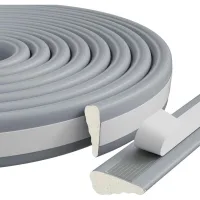Sellador para puertas y ventanas - espuma autoadhesiva de alta densidad - aislamiento térmico y acústico - 3m